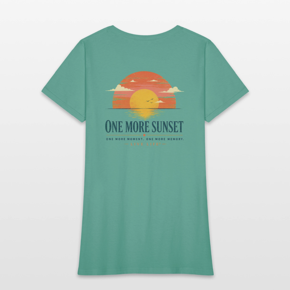 Shoes Off - Life On! Women's T-shirt - aquatic