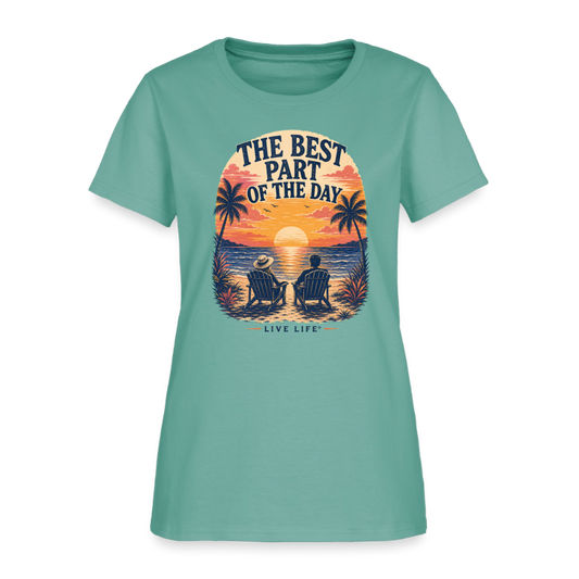 The best part of my Day! Women's T-shirt - aquatic