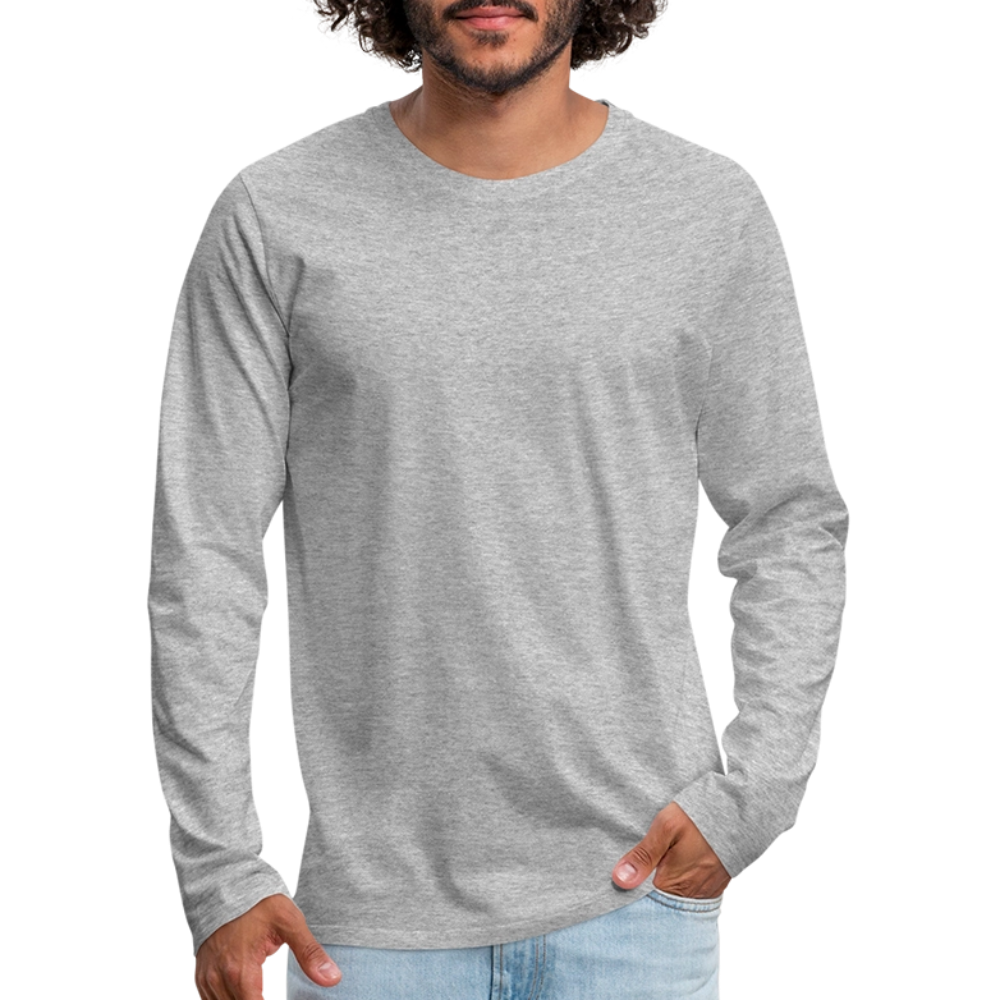 Captain Mode on  Men's Long Sleeve T-Shirt | - heather gray