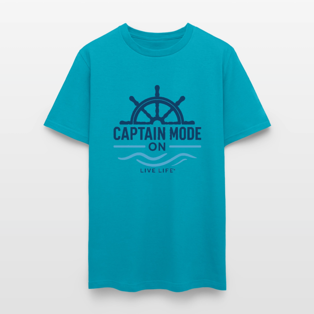 Captain Mode on  Men's T-Shirt | - turquoise