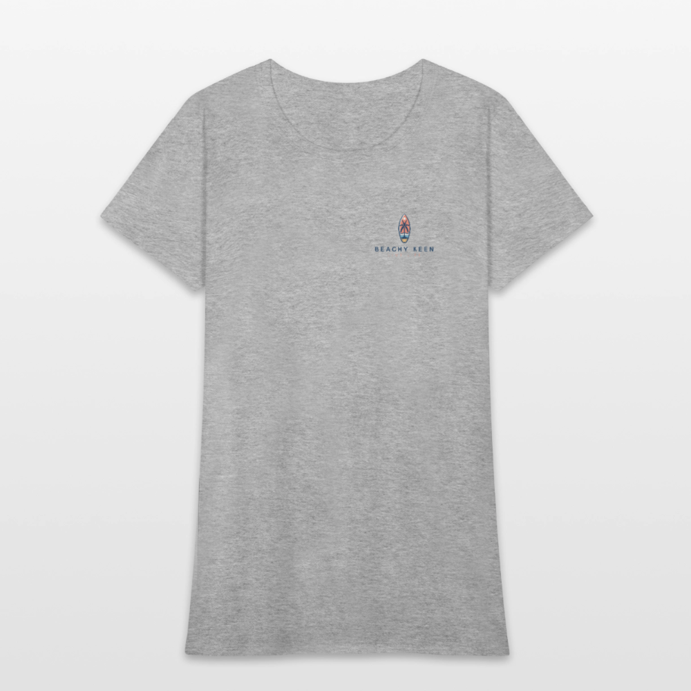 Beachy Keen Hoodie - heather gray