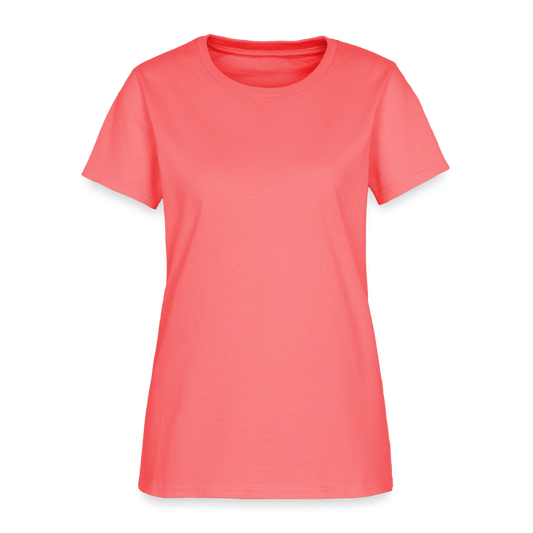 Sunsets Sandals and Sand Women's T-Shirt - coral