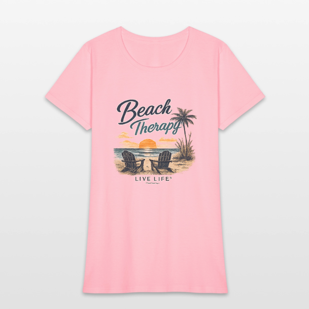 Beach Therapy women's T-shirt - pink