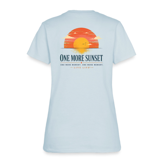 Shoes Off - Life On! Women's T-shirt - light blue