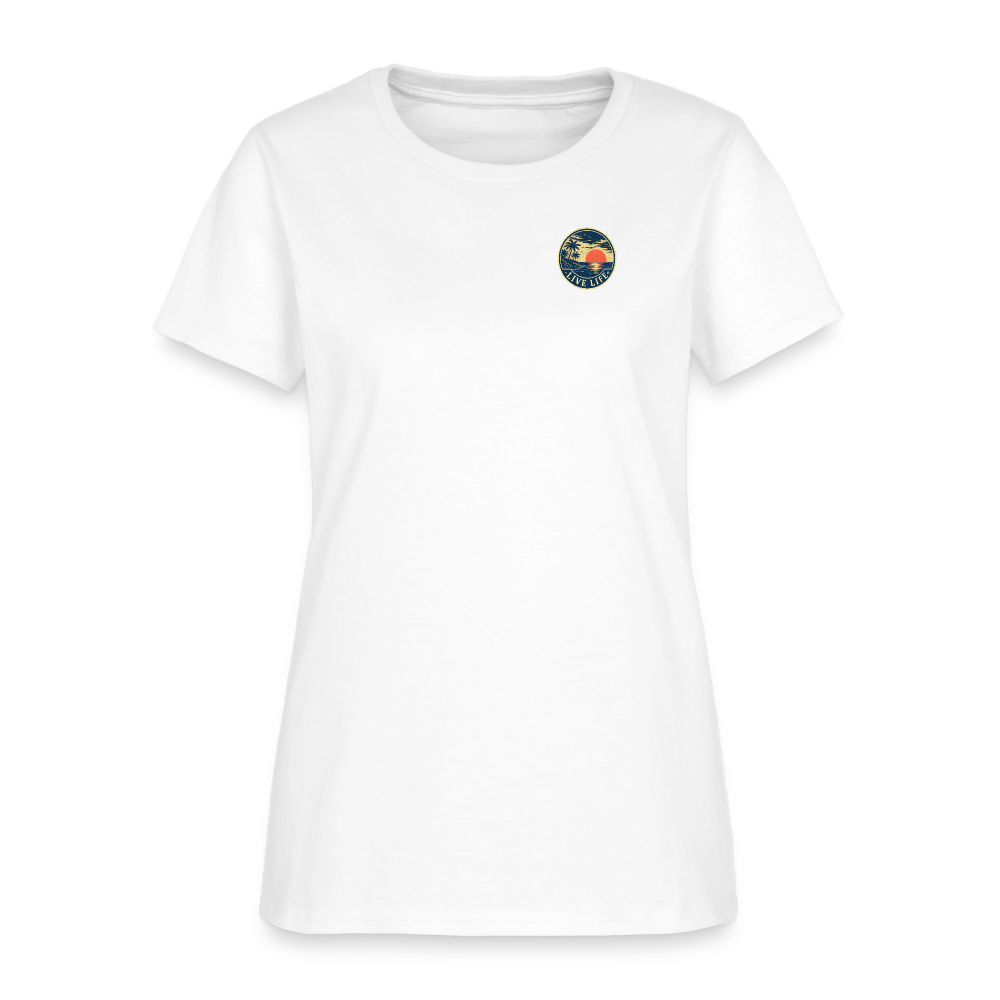 Never Miss a Sunset Women's T-shirt - white