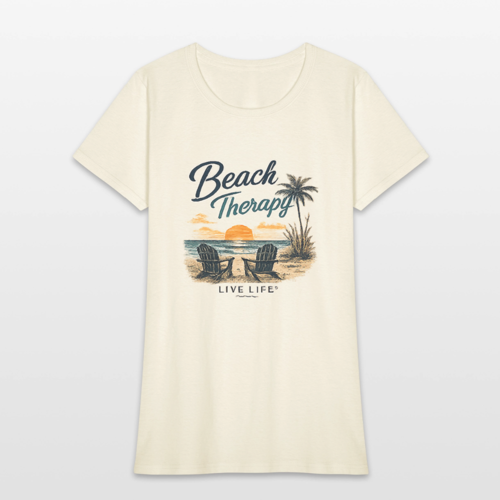 Beach Therapy women's T-shirt - off white