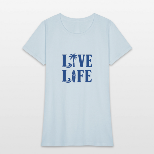 Women's T-Shirt - light blue