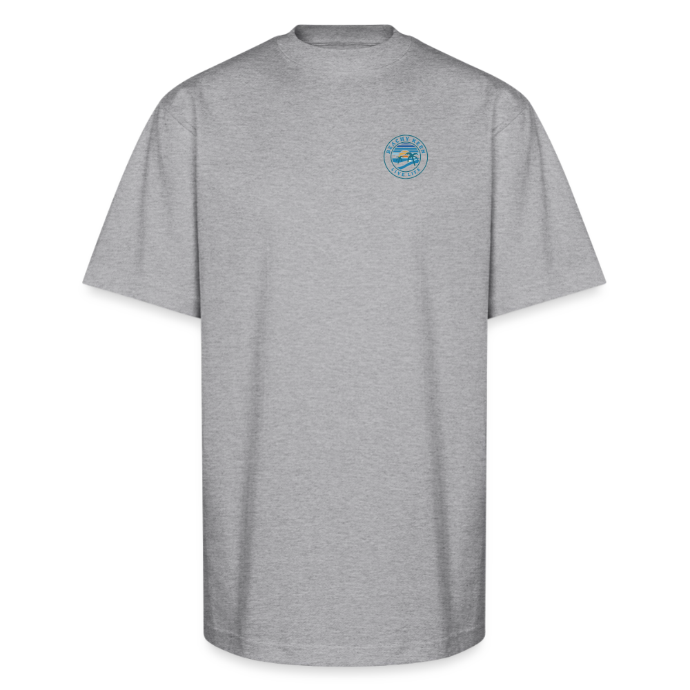 Live Life Beachy Keen - heather gray