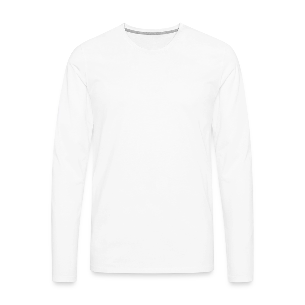 Captain Mode on  Men's Long Sleeve T-Shirt | - white