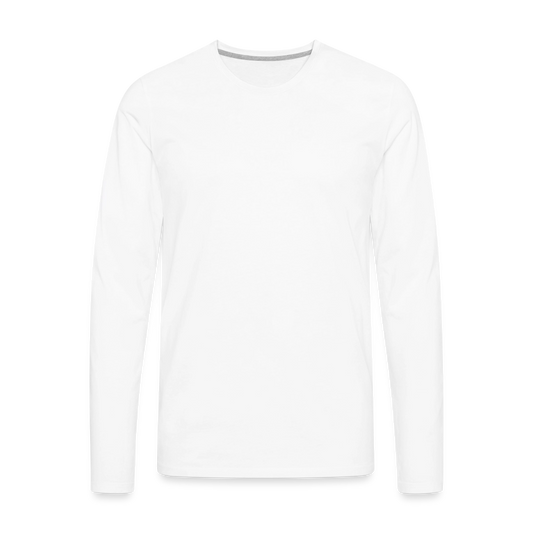 Captain Mode on  Men's Long Sleeve T-Shirt | - white
