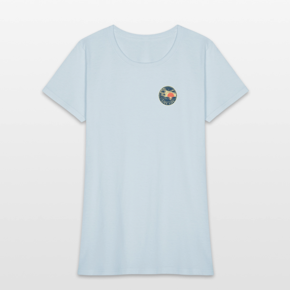 One More Sunset Women's T-shirt - light blue