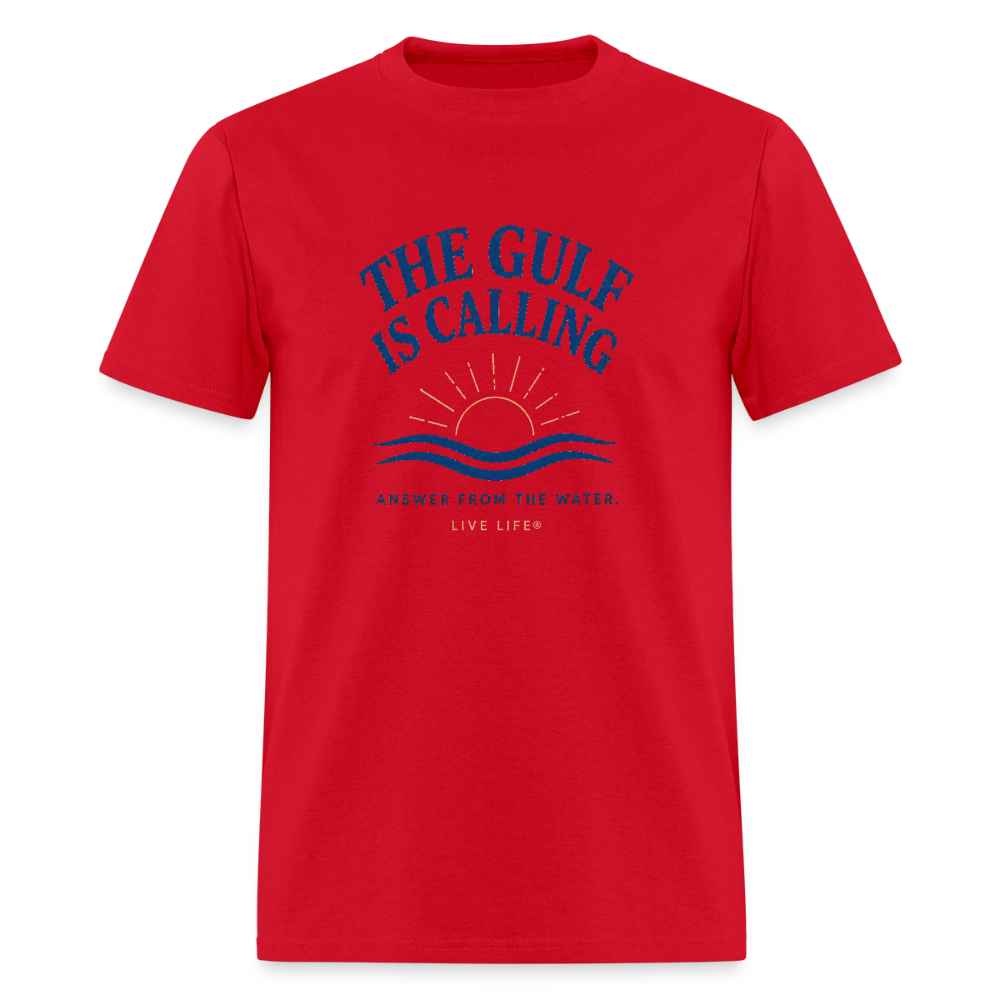 The Gulf is Calling - red