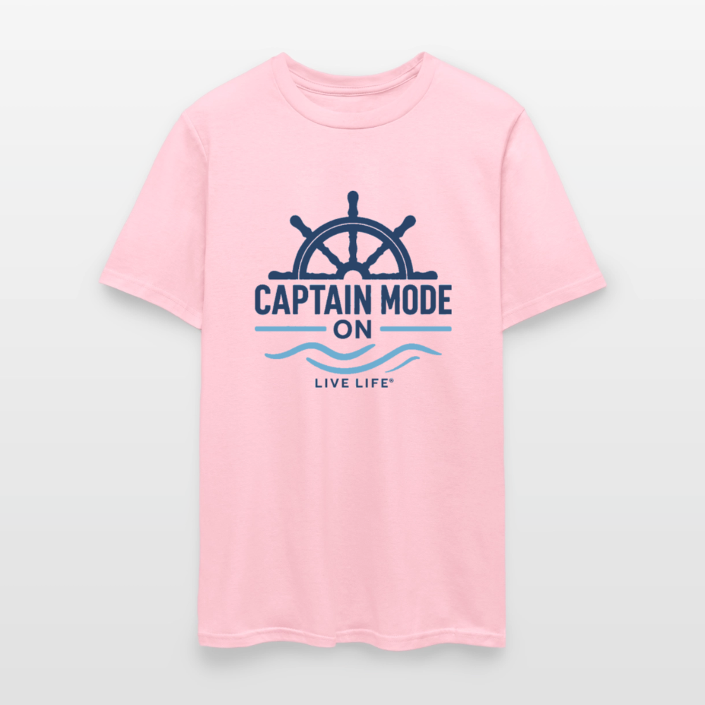 Captain Mode on  Men's T-Shirt | - pink