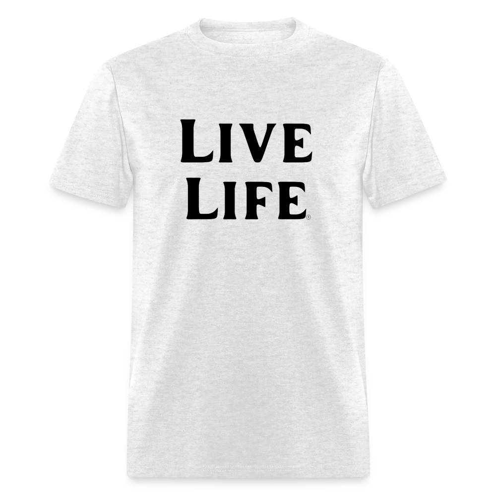 Live Life Men's T-Shirt | - light heather gray