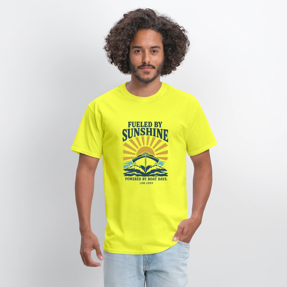Boat Days. Best Days. - safety green