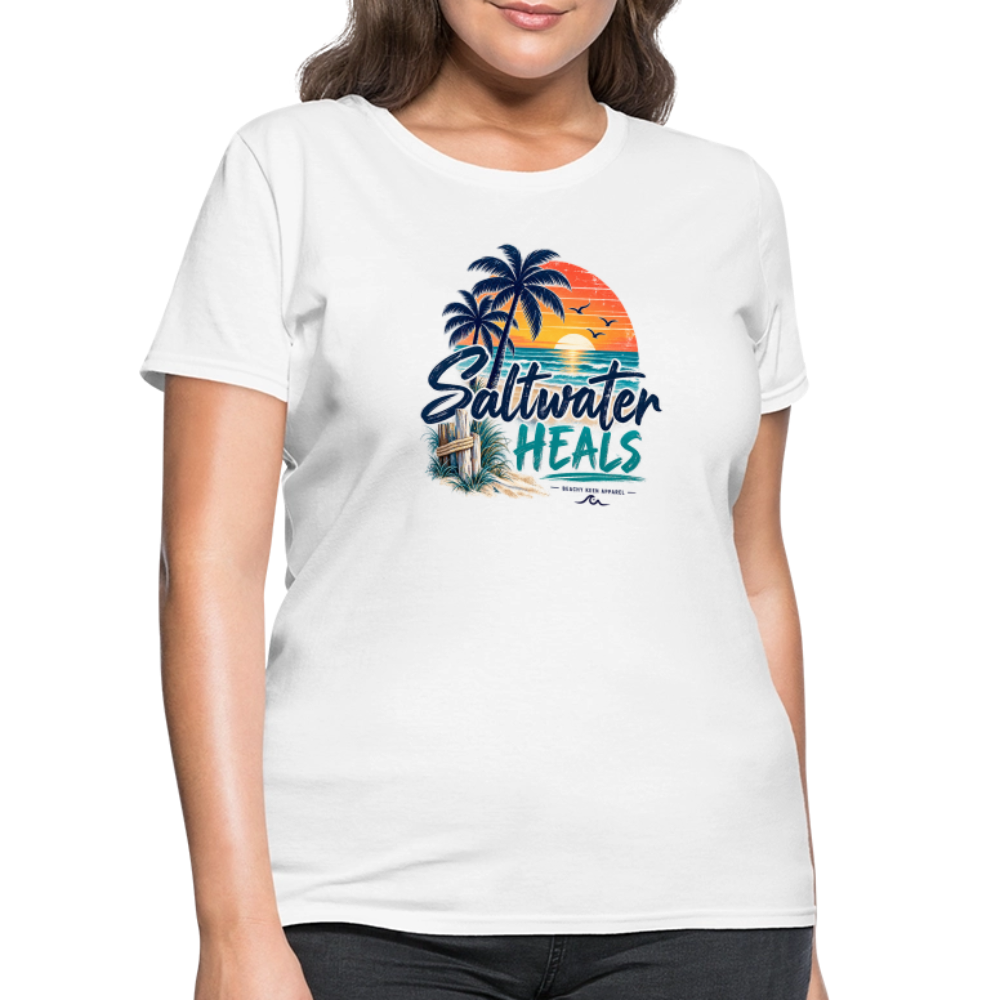 Saltwater Heals - white