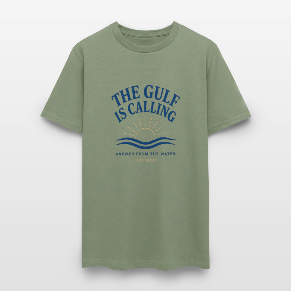 The Gulf is Calling - military green