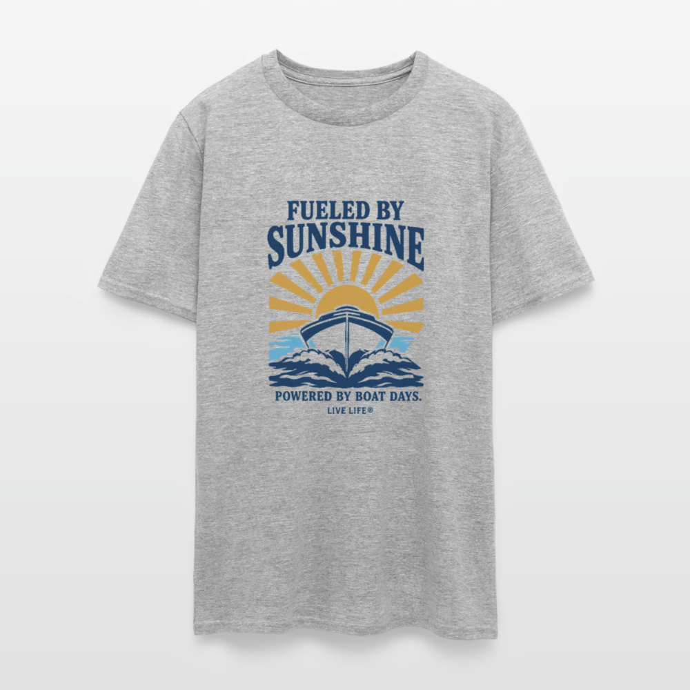 Boat Days. Best Days. - heather gray
