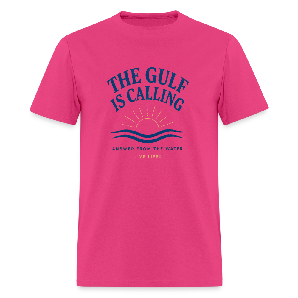 The Gulf is Calling - fuchsia