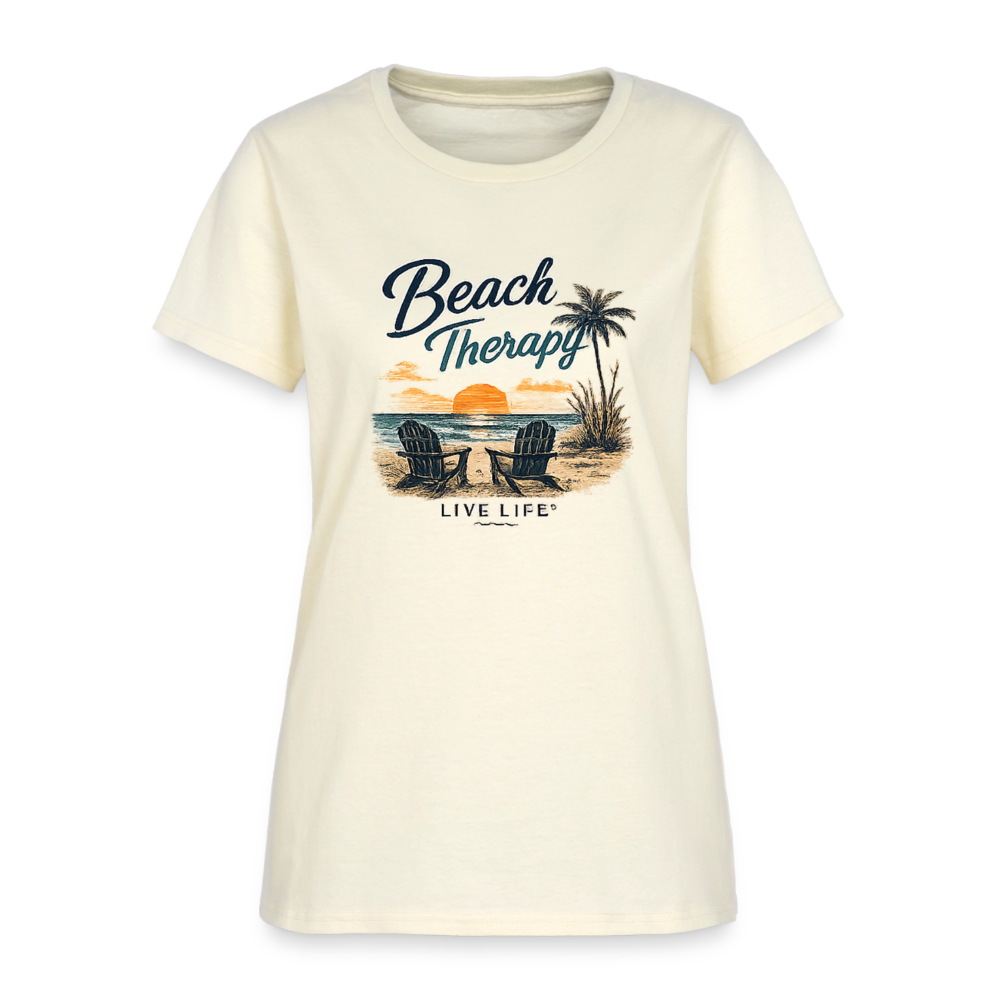 Beach Therapy women's T-shirt - off white