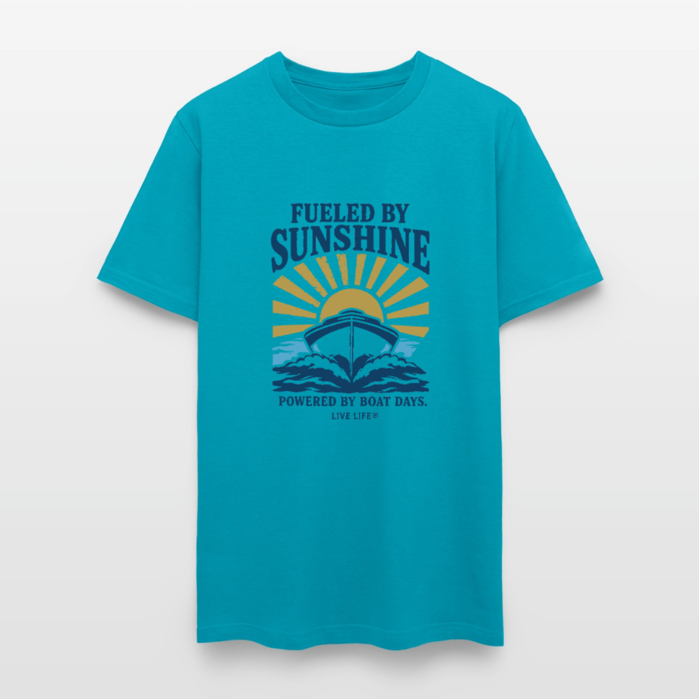 Boat Days. Best Days. - turquoise