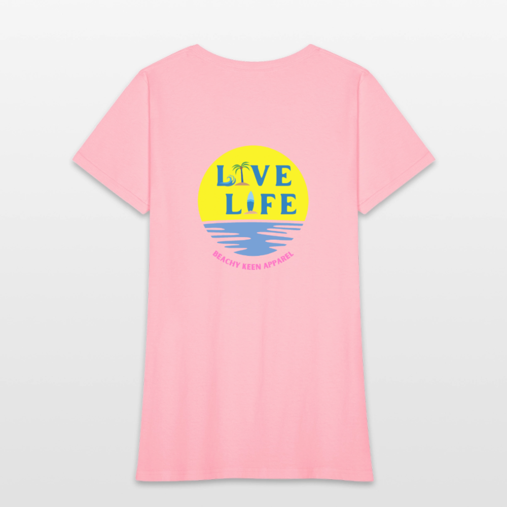 Live Life Beachy Keen - pink