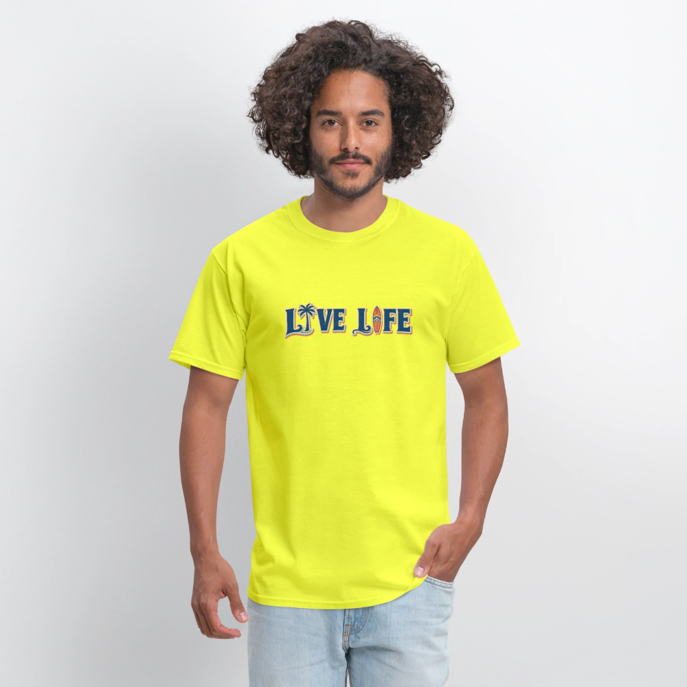 Men's T-Shirt | GILDAN 5000 - safety green