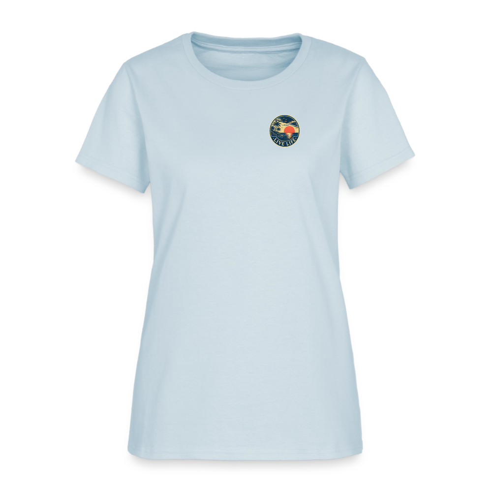 One More Sunset Women's T-shirt - light blue