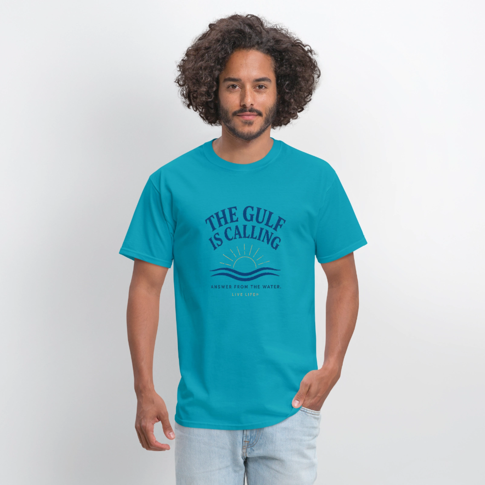 The Gulf is Calling - turquoise