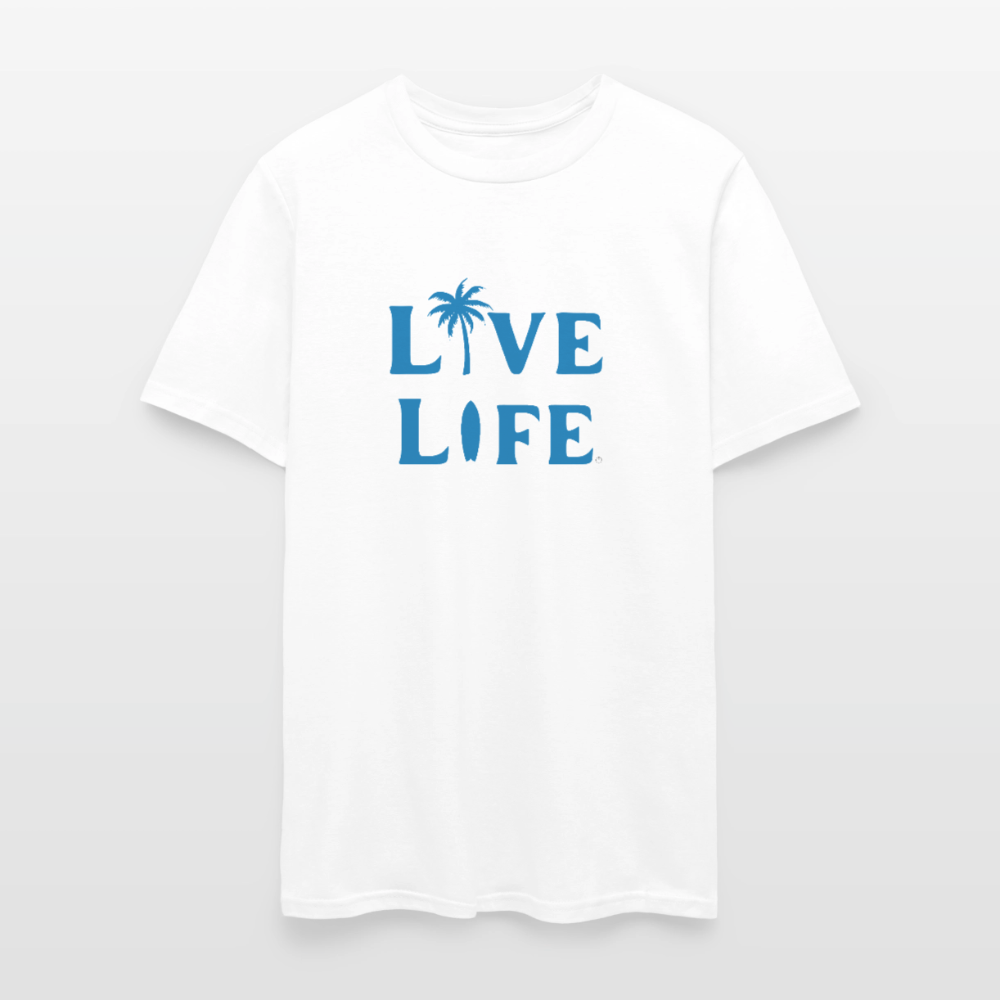 Live Life Coastal T-Shirt | - white