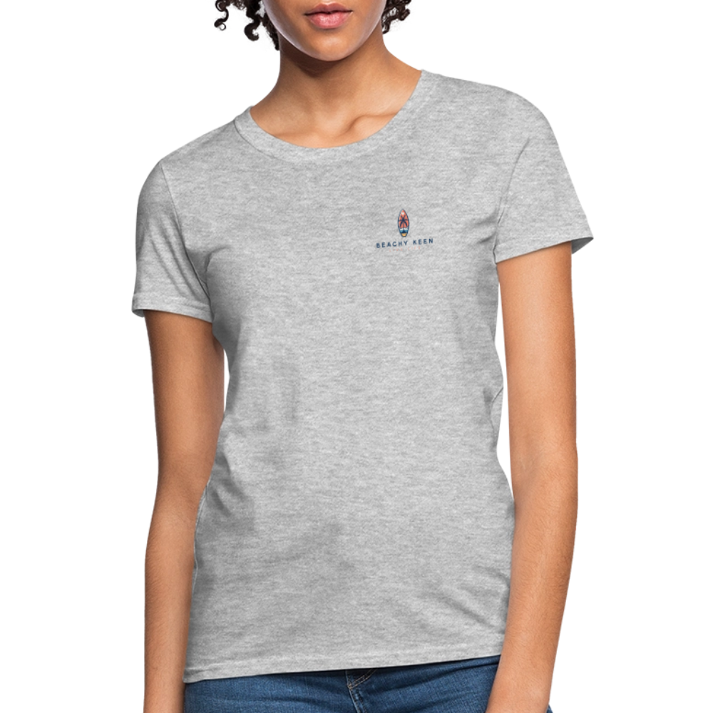 Beachy Keen Hoodie - heather gray