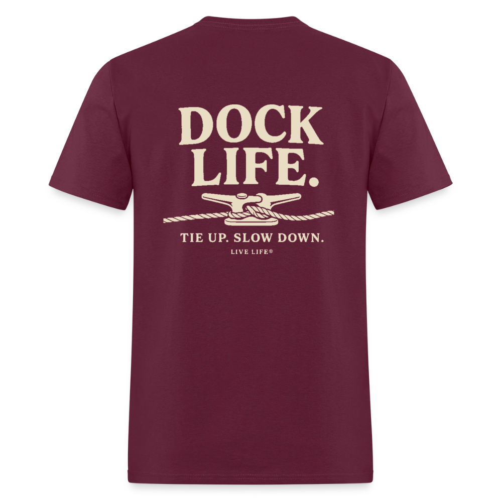 DOCK LIFE - burgundy