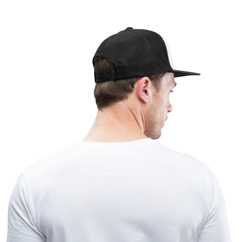 Live Life Snapback hat - white/black