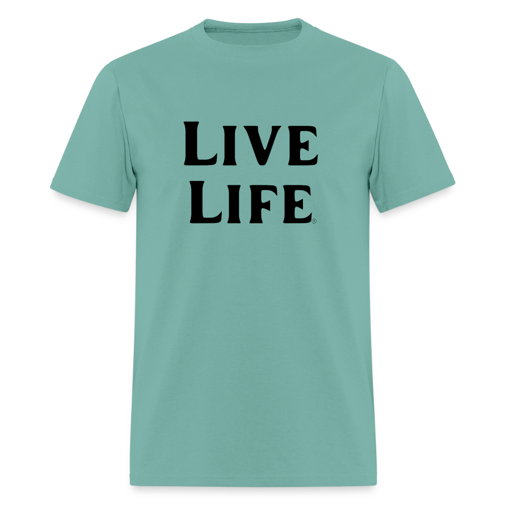 Live Life Men's T-Shirt | - aquatic