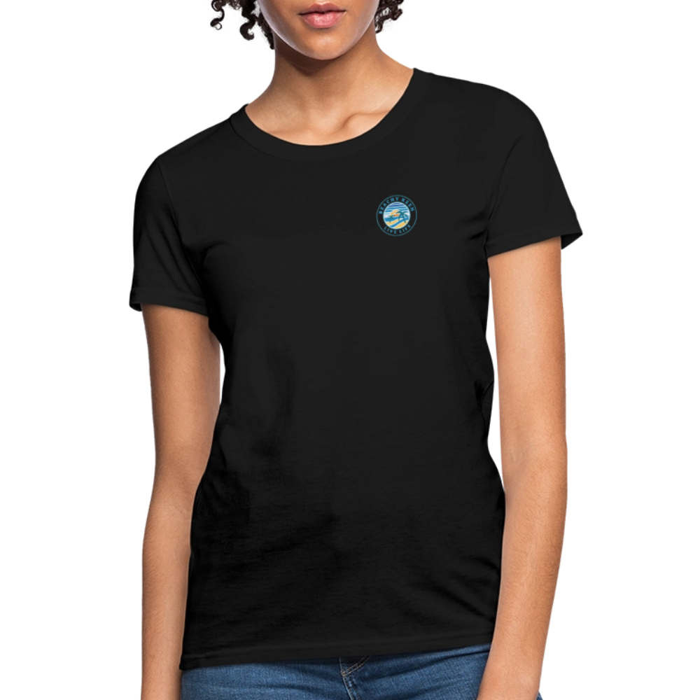 Sunset State of Mind Women's T-shirt - black
