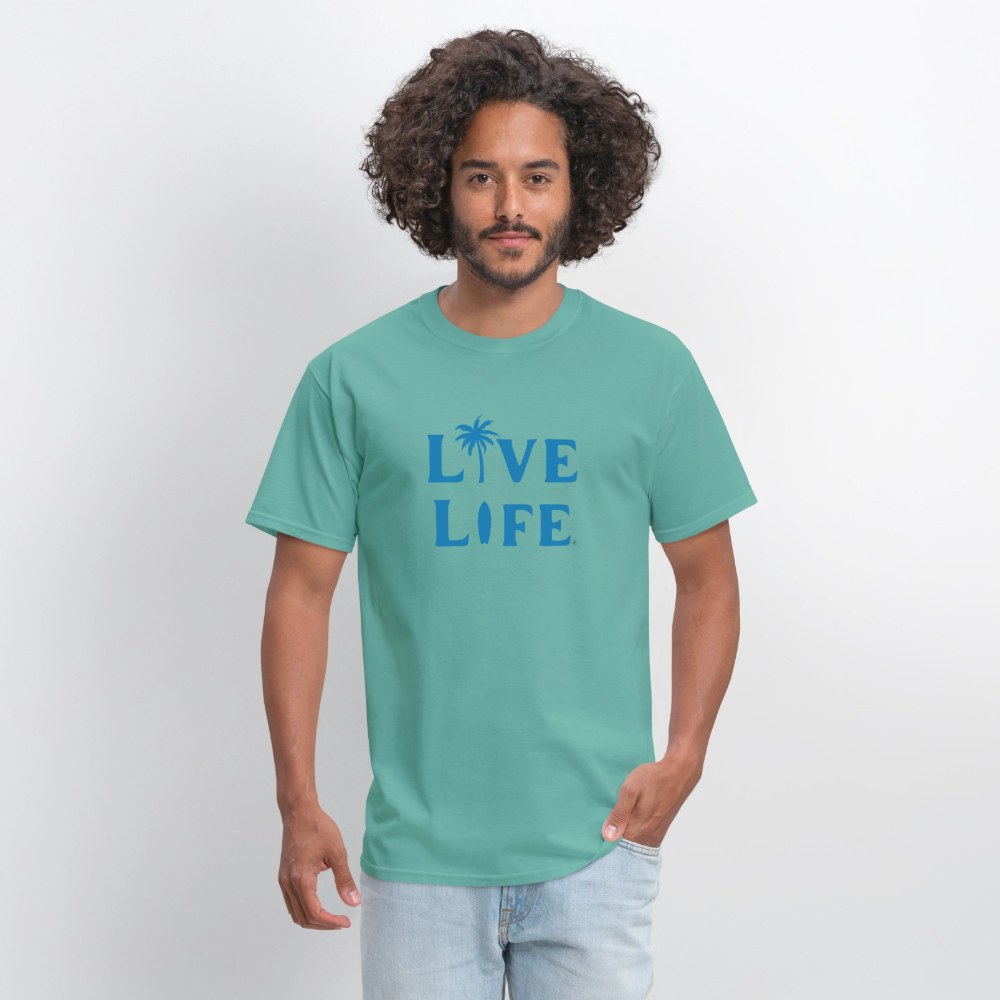 Live Life Coastal T-Shirt | - aquatic