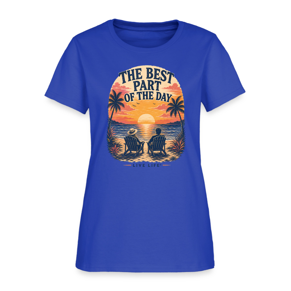 The best part of my Day!  Women's T-shirt - royal blue