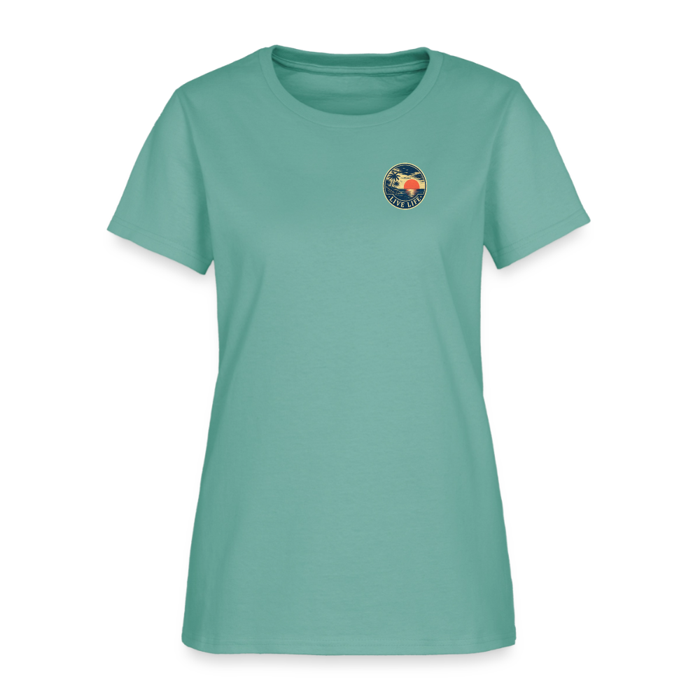 One More Sunset Women's T-shirt - aquatic