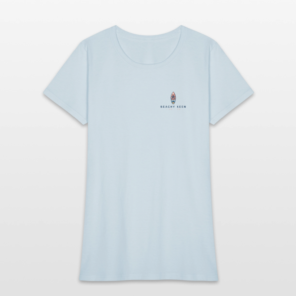 Beachy Keen Hoodie - light blue