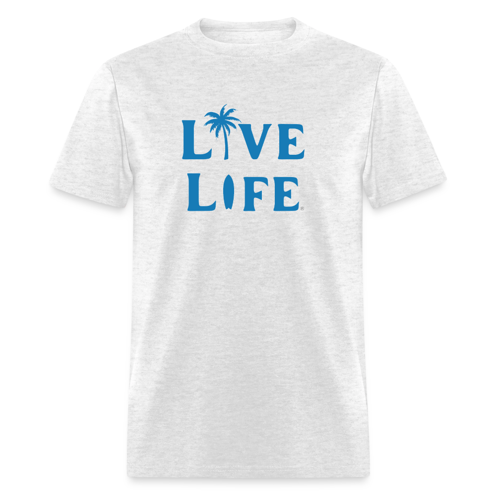 Live Life Coastal T-Shirt | - light heather gray
