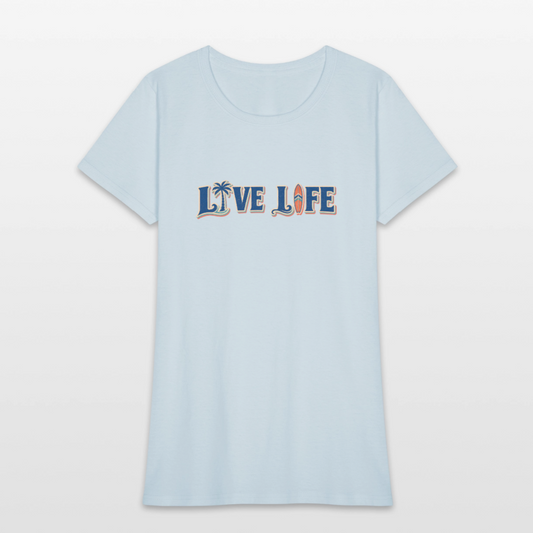 Women's T-Shirt - light blue