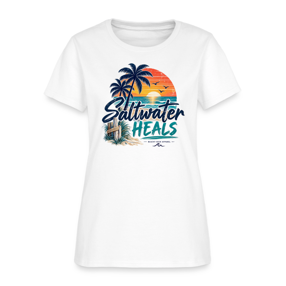 Saltwater Heals - white