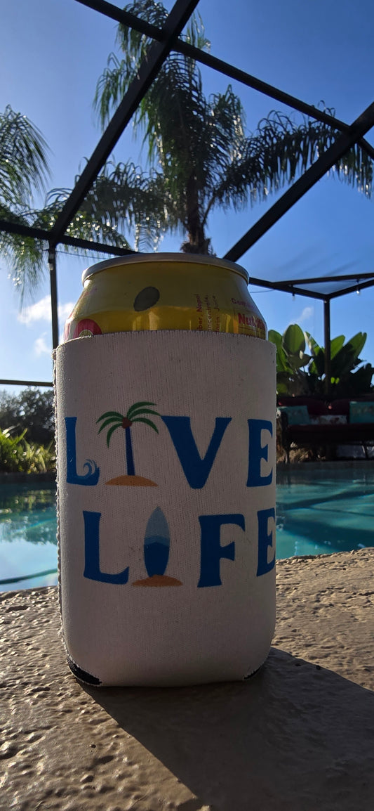 Live Life Can cooler