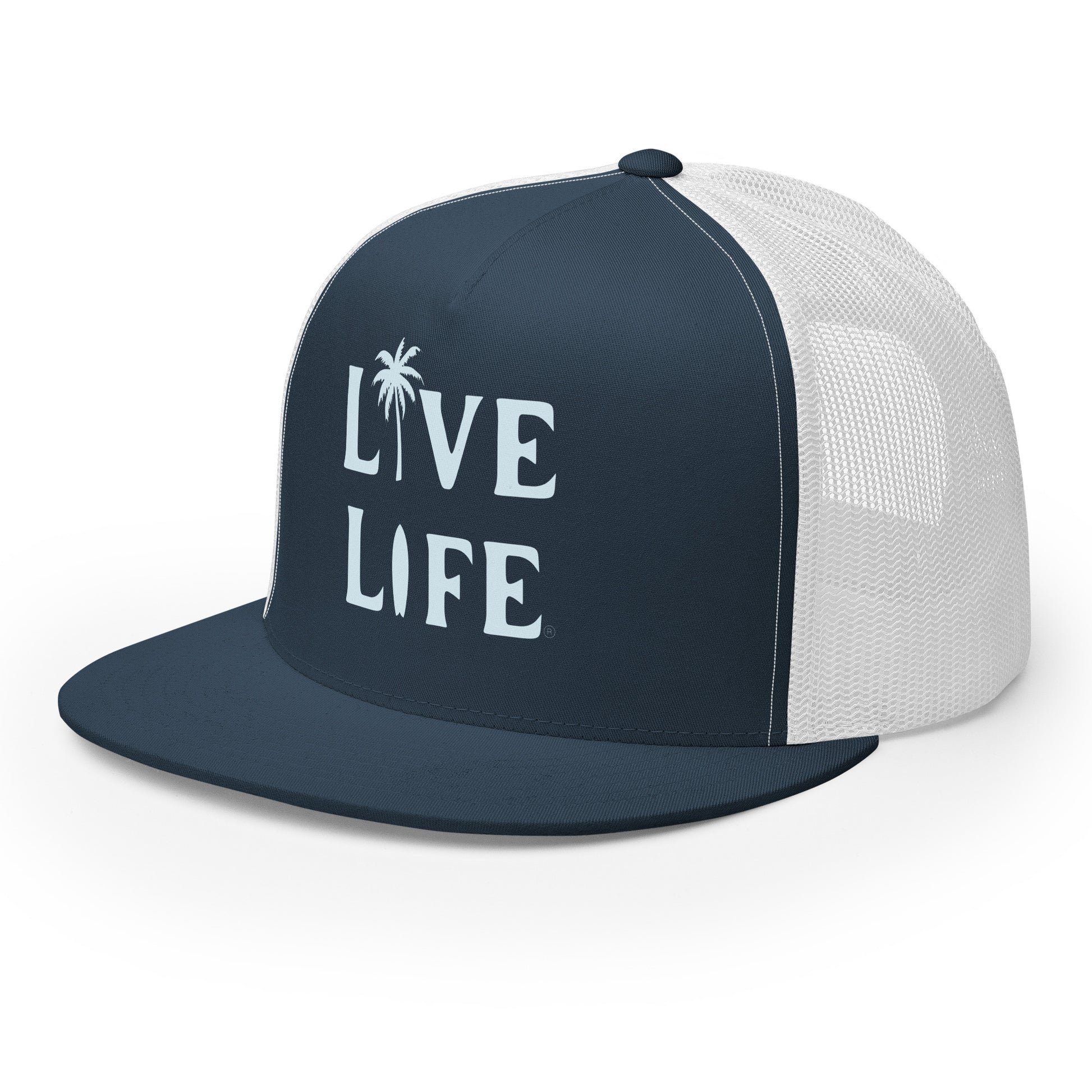 Live Life Snap Back Cap – Beachy Keen Store