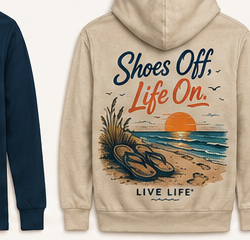 Shoes Off, Life On. — Sand