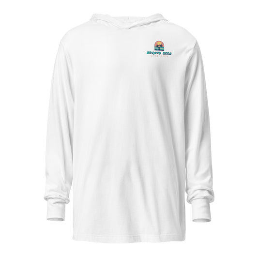 Beachy Keen Hooded long-sleeve tee