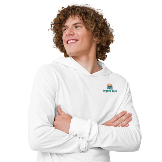 Beachy Keen Hooded long-sleeve tee