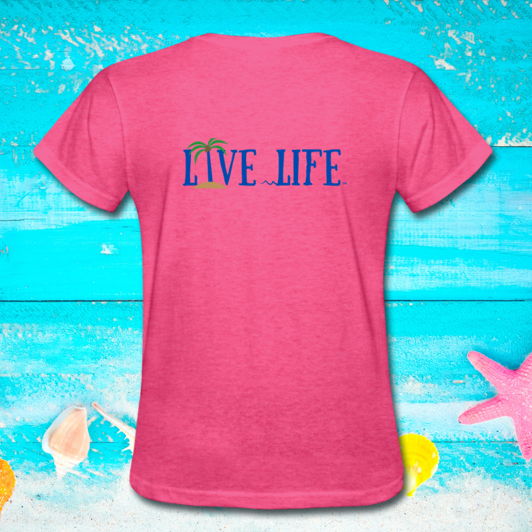 Beachy Keen Live Life Women's T-Shirt