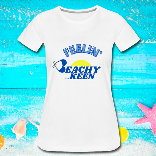Women’s Premium Organic FEELIN Beachy Keen  T-Shirt