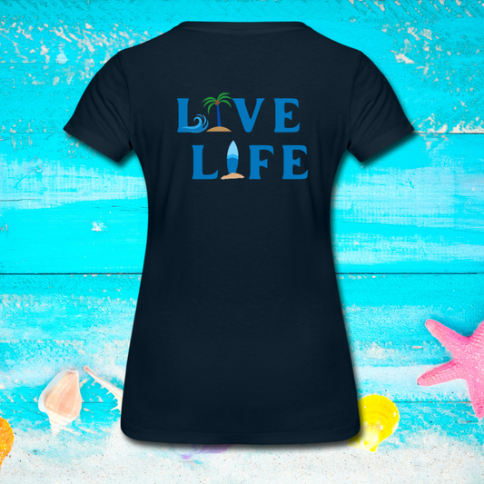 Live Life Women’s Premium Organic T-Shirt